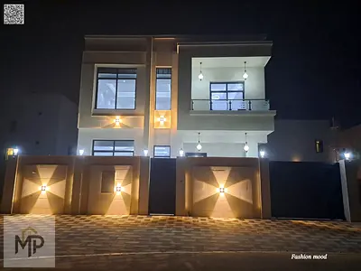 Villa sekka for sale at ajman| al zahia area| 5 master rooms, majlis, 2 hall, maid room, roof | freehold| the price includes central A\C.