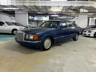 Classic 1990 Mercedes-Benz S-Class S 560 - Japanese Specs