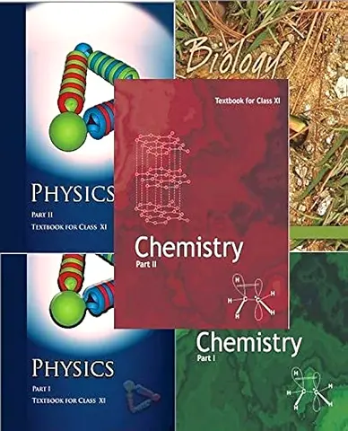 Set of Science Textbooks for Class XI