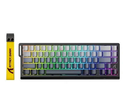 Attack Shark X68HE RGB Mechanical Keyboard with USB Type-C Cable
