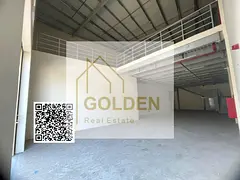 Prime 3,900 sq ft warehouse with mezzanine &amp; 20 kW electricity on main road, Al Jurf Industrial 