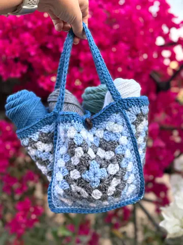 Handmade Crochet Tote Bag
