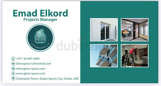 Aluminum, glass and maintenance