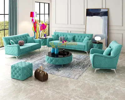 Elegant Luxury Sofa Set – Modern Designer Seating
