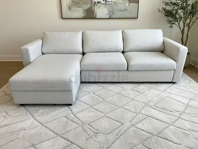 Ikea vimle L shape sofa bed with mattress