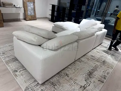 4_Peices Modular sofa with footstool