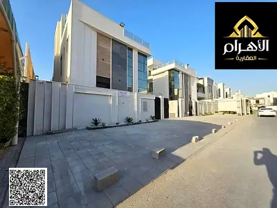 For sale in Al Yasmin (Al Maidan): Two two-story villas with a rooftop and swimming pool. Land area: 280 square meters.