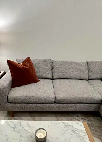 West elm Eddy L shape sofa