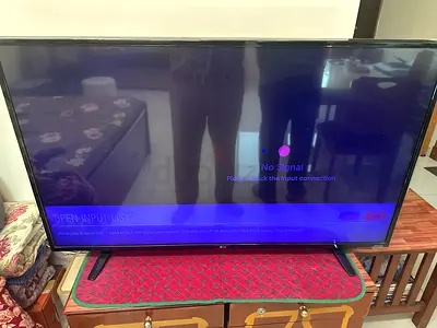 My LG LED TV in working condition — includes remote