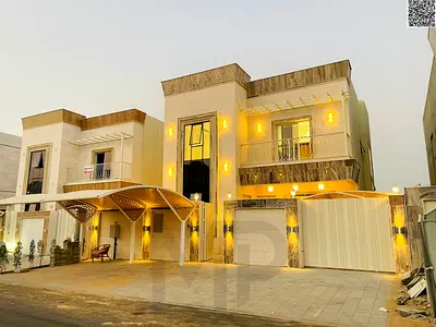 Luxury European-style villa with VIP finishing in Al Helio 2, Ajman | Price includes all fees, electricity, water, and air conditioning. A rare opport