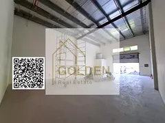 Prime 1,500 sq ft warehouse with 20 kW 3-phase power on main road in Al Jurf Industrial Area 1, read