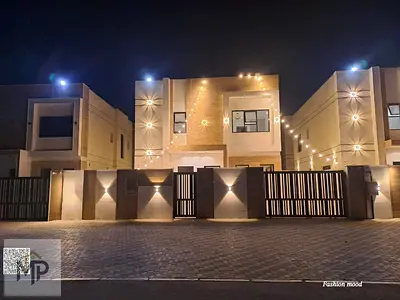 Villa for sale|ajman|al helio1| 3 master rooms, majlis, hall, maid room, store|freehold | 0 registration fees and negotiable.