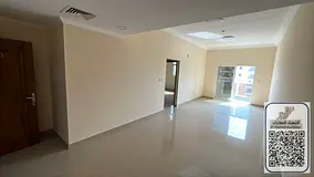 For rent, first occupancy, one bedroom and living room, Al Jurf 3, very large area, new tower, immed