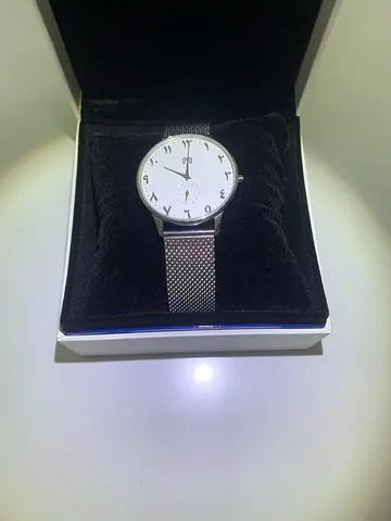 Original Minimalist Almanac watch designed in Dubai 30m resistant