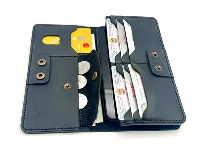 Elegant Brown Leather Wallet