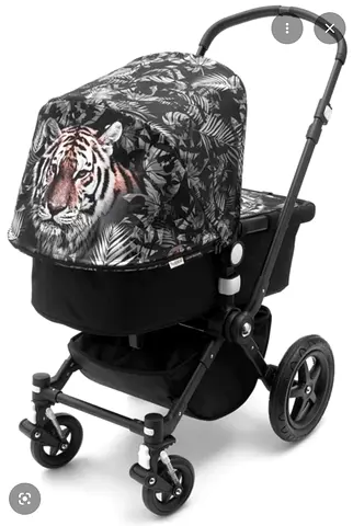 Bugaboo canopy set in tiger print brand new