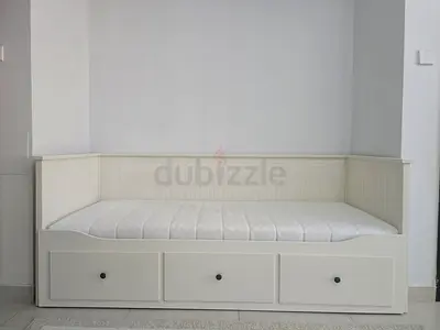 Ikea Hemnes Daybed - White -with Storage Drawers