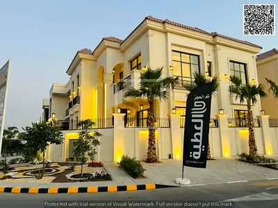 فيلا احلامك بعجمان شامل رسوم التسجيل والتمليك والمكيفات والمياه والكهرباء
