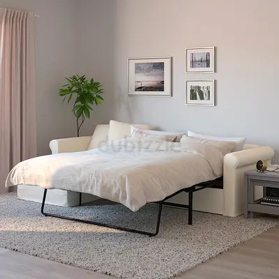 IKEA Gronlid L shape sofa Bed Beige Good condition