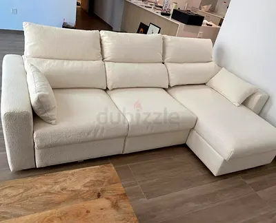 Great condition IKEA Esklstuna L Shape Sofa Bed Beige Good condition