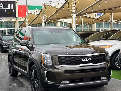 كيا تيلورايد موديل 2022 رقم واحد بانوراما بحالة ممتازة