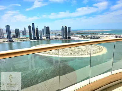 ** SEAFRONT CHILLER FREE 3BHK WITH BALCONY GYM POOL COVERED PARKING **