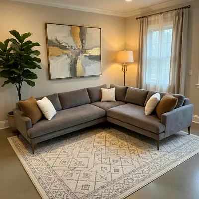 West elm andes corner sofa