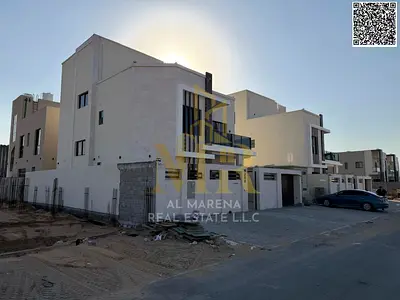 Villa with all-inclusive electricity and water on the main street, ready to move in, in one of Ajman's most prestigious areas. Freehold ownership for
