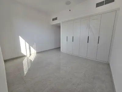 Two bedrooms and a living room - annual rent - Al Hamidiya, Ajman - central air conditioning - maintenance included - first occupant - new building -