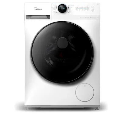 Midea 8/6 KG Smart Washer Dryer With BLDC Inverter Motor, 1400 RPM, Fully Automatic Front Load Washi