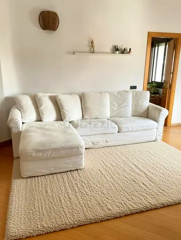 Ikea gronlid L shape sofa bed with mattress