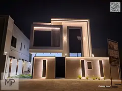 Villa with (pool)|ajman|al zahia area|5 master rooms, majlis, 2 halls, maid room, roof|freehold|0 re