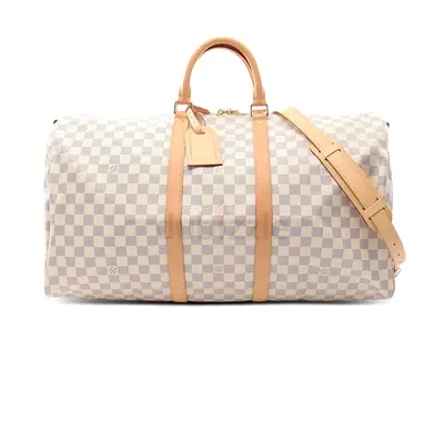 Louis Vuitton 
2021s Keepall Bandouliere 55 Damier Azur Boston bag