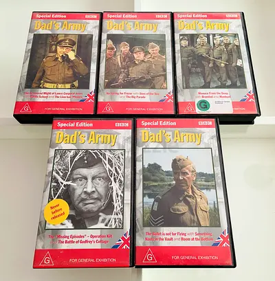 5 Dad’s Army Vintage VHS Tapes (Special Edition) - Brand New / Sealed