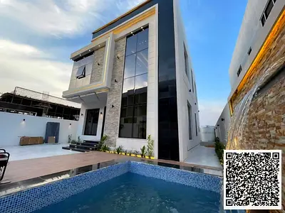 الياسمين مع مسبح  3 غرف نوم مع خادمه  1.580 غير شامل  ارضي و اول