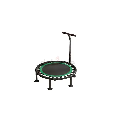 Mini Trampoline with Handle for Secure Bouncing