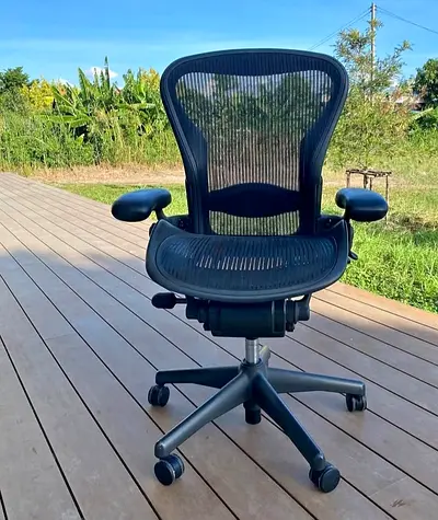 For selling Herman Miller Aeron Ergonomic Office Chair size B and C Fully Loaded