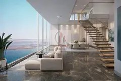 Fully Furnished 4BR Duplex + Maid with Direct Sea View on Al Khan Beach | Al Ghaf Tower