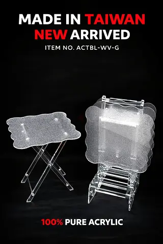 Stylish Acrylic Side Tables - New Arrival