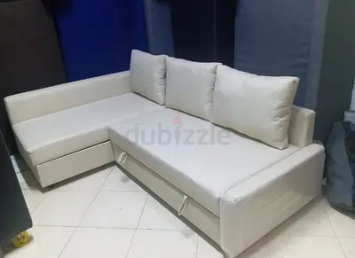 L-Shaped Sofa with Storage