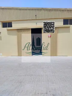 The warehouse in Umm Al Quwain is 2500 square feet (approximately 232 square meters), which is consi