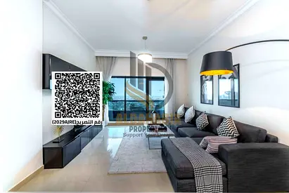 🏢 شقة 2 غرف وصالة للإيجار | برج كونكرور – عجمان ✨
