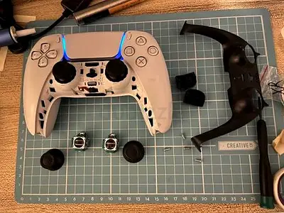 PS5 Stick Drift Controller Repair and Replacement with TMR Sticks