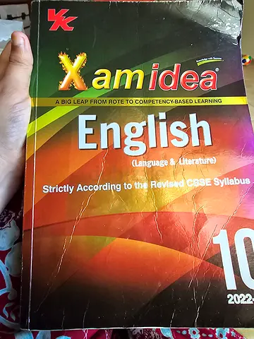 X am idea  english language book