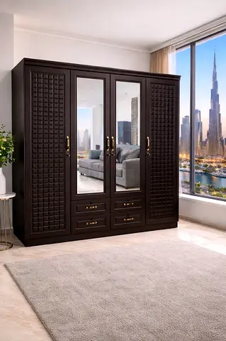 Modern style 4door cabinet available