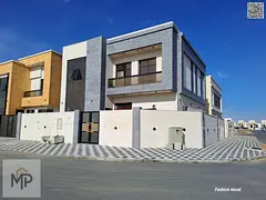 Corner villa for sale at ajman| al Yasmeen area| 5 master rooms, majlis, hall| freehold for all nati
