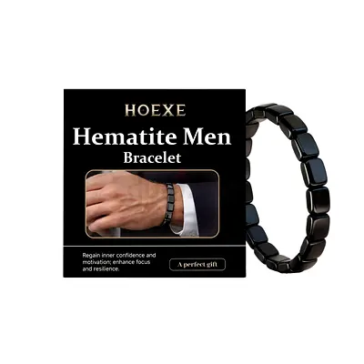 Hematite Mens Bracelet
