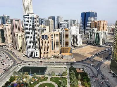 33K,34K,1 CHQ,38K,39K 4/6 CHEQ + 1 MONTH FREE OFFER LIMITED PERIOD ONLY ON 1 BR HALL APARTMENT ON RTA BUS STOP NEXT TO LULU ON AL NAHDA PARK OPPOSITE