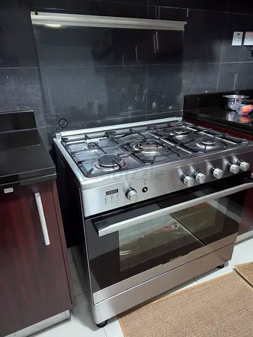 Electrolux Stainless Steel Gas Range with Electric Oven 90×60cm