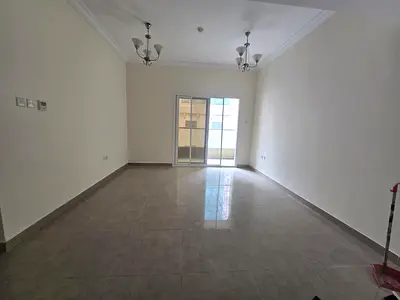 1BHK in Al Qulayaa with balcony and wardrobes, rent AED 34,000 yearly with easy payments, close to services.